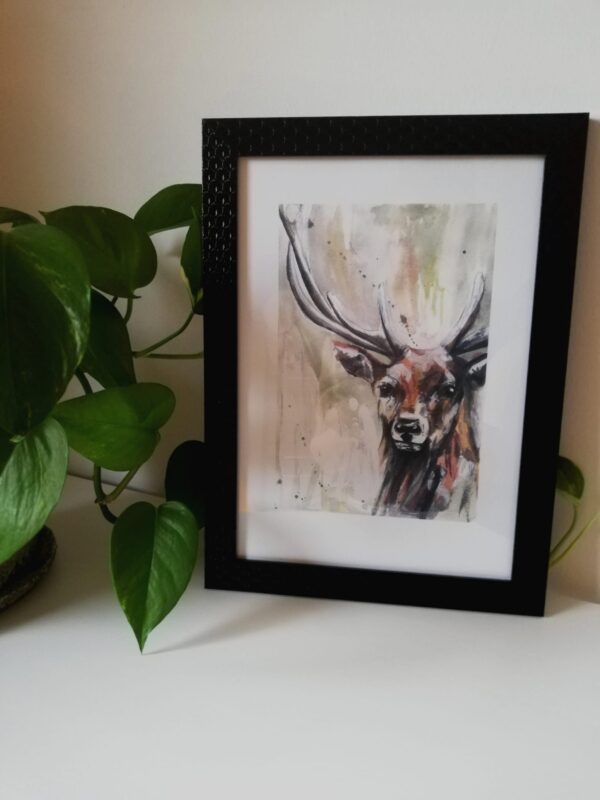 Hirsch - Kunstdruck – Bild 2