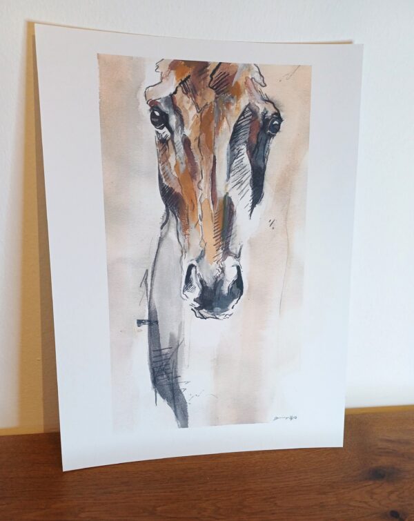 Pferd - Kunstdruck – Bild 2