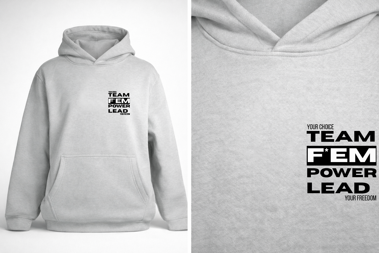 Hoodie "GROW WITH ME" – Bild 11